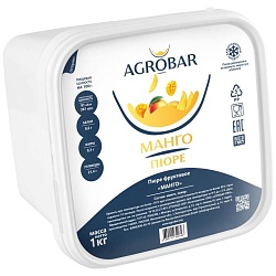 Пюре замороженное "AGROBAR" Манго 1 кг