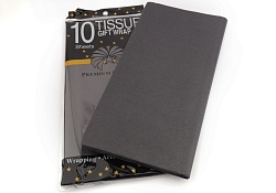 Бумага Тишью чёрный 50*66 см 10 листов