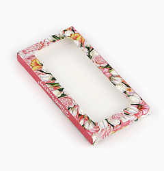 Коробка для шоколадной плитки 17,3 см*8,8 см*1,5 см "Любимому учителю"