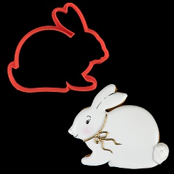 Вырубка для пряника "Кролик" 9,7 см*8 см